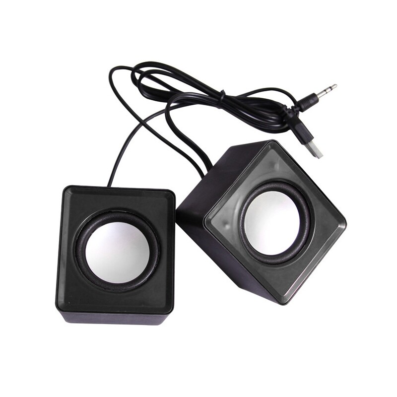 3.5mm Jack USB Wired Computer Speakers Stereo For PC Laptop Notebook Desktop