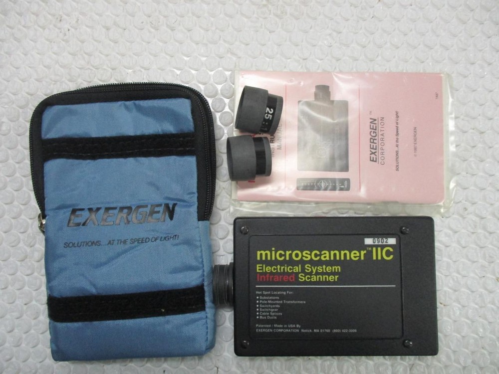 Exergen Microscanner IIC Electrical System Infrared Scanner 0920