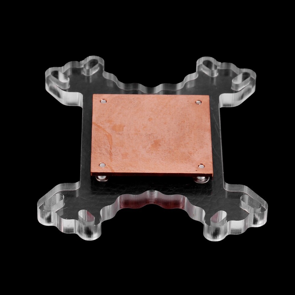 Universal Computer CPU Water Cooler Block Cooling Block Copper Base No Water HBA