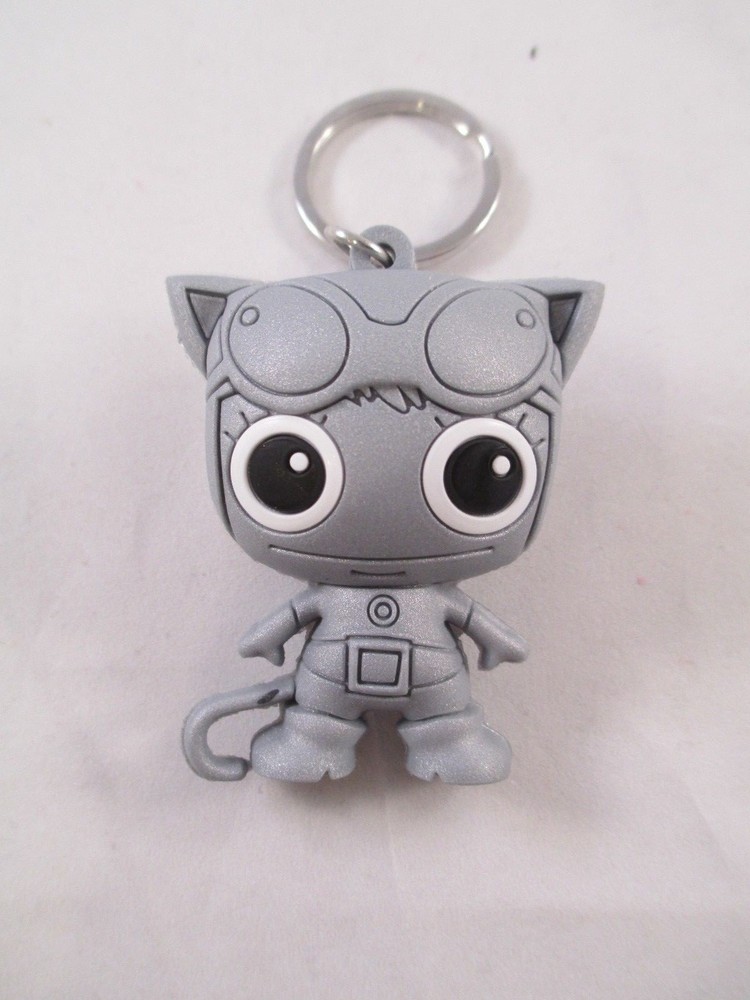 Silver Catwoman  Exclusive 3D Figural Keyring DC Comics Monogram Blind Bag
