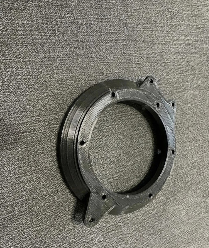 2pcs 4" Front Speaker Adapter Porsche Boxster 986 / 996 – Mounting Plate Set