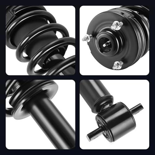 Front Complete Strut Shocks and Coil Spring Assembly Compatible 07 Tahoe front