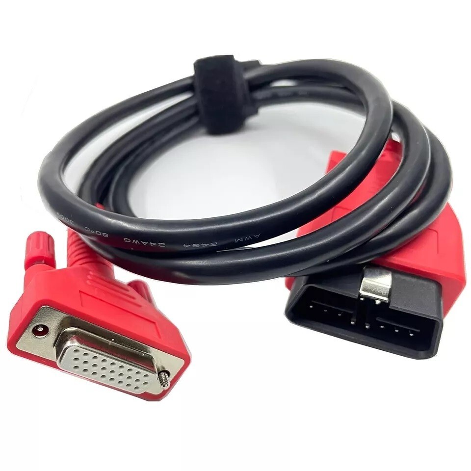 MaxiFlas Elite J2534 ECU Programming Device DB26 OBD Cable Autel MaxiSys