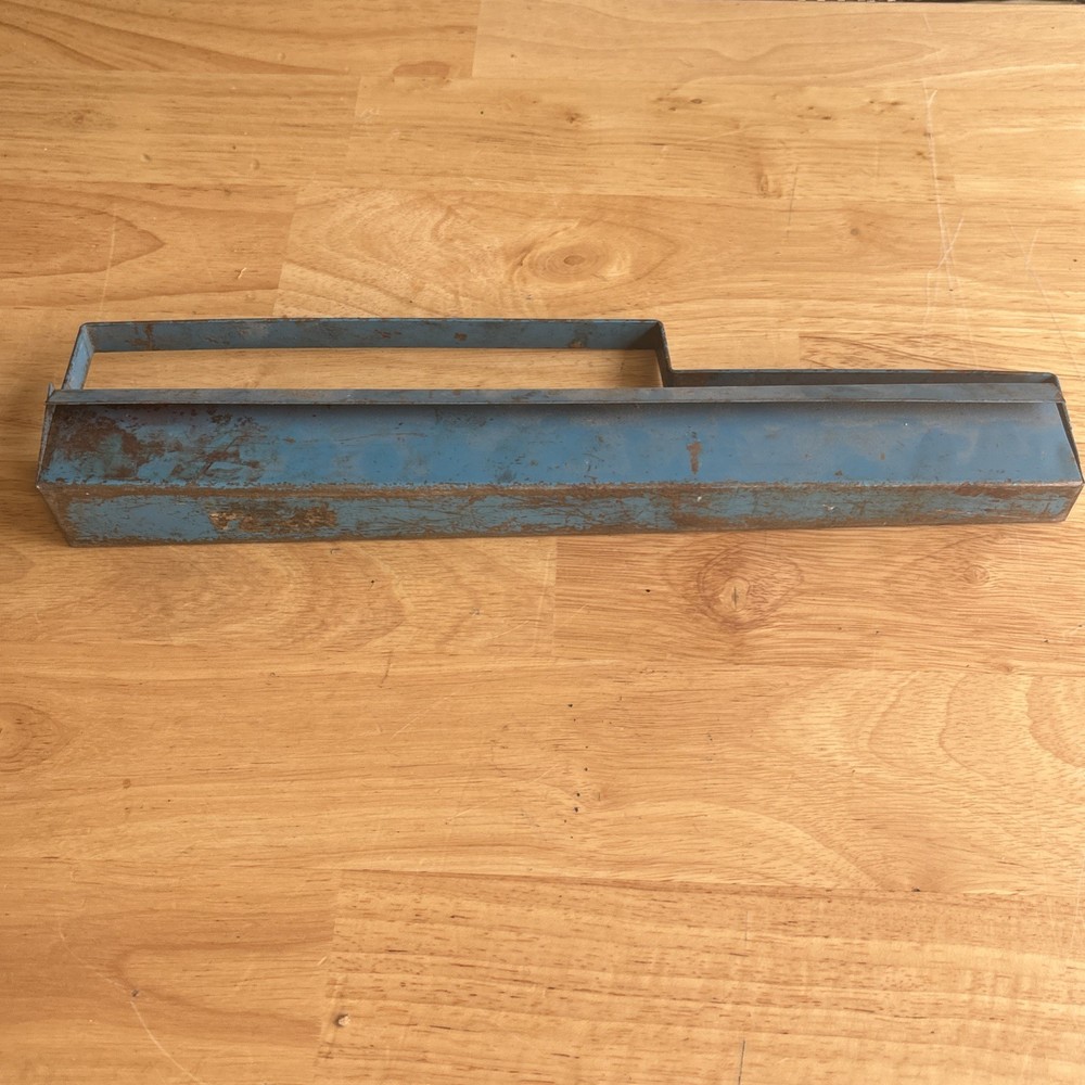 Matco Tools 12.5" Long Deep Socket Tray Holder Organizer Blue Vintage