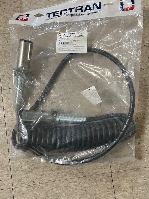Tectran 7ETB542MG Trailer Power Cable 15 Ft., 7 Way, Powercoil