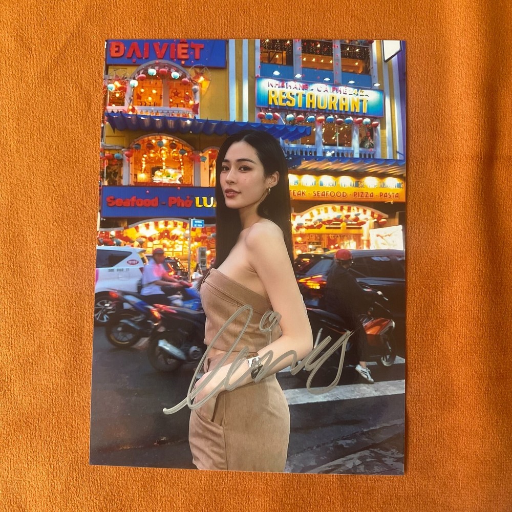 Ling-Orm Lingorm Lingling Orm Autographed Signed Photo Autographs 4*6 2024B