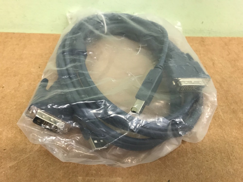 NEW KVM Switch Cables, 6 ft, DVI 24+5  and USB