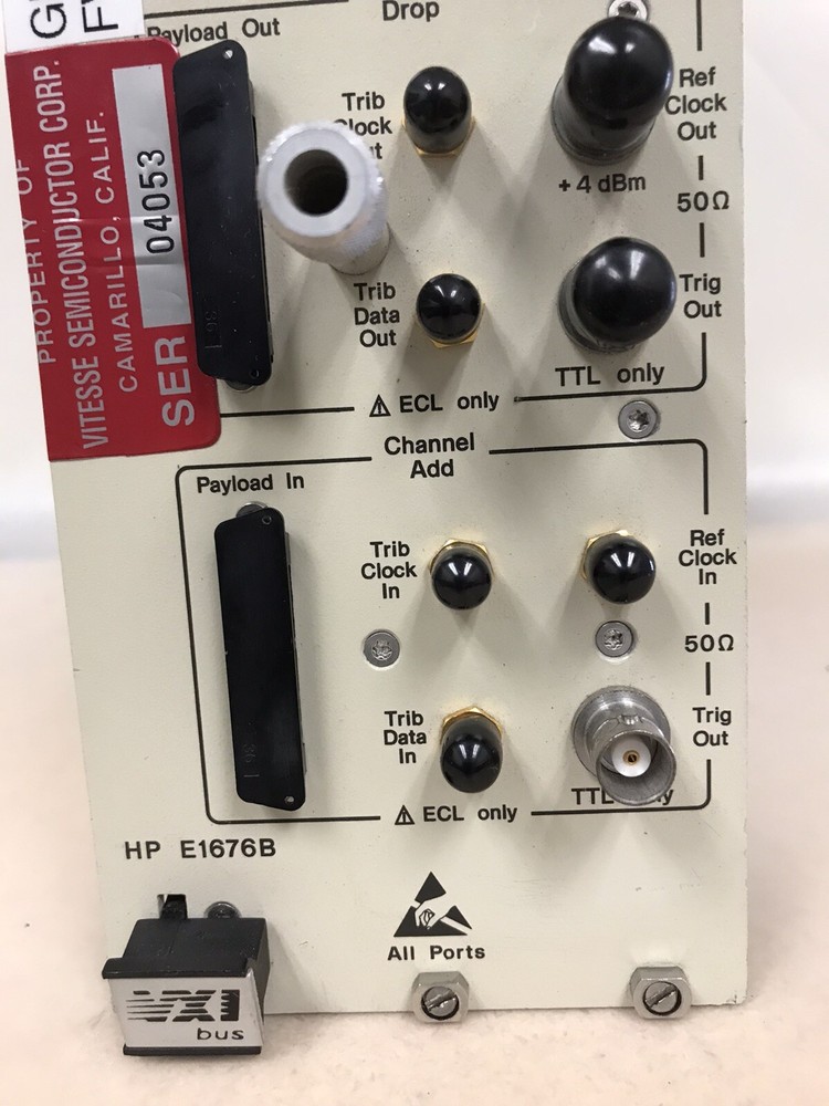 HP E1676B Sonet/SDH Transport Overhead Analyzer VXI Module E1676A/B