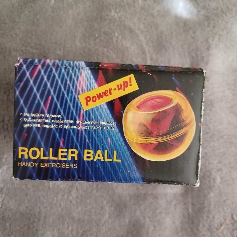 Roller Ball Develop Grip Wrist Forearm Strength Self Contained Hand Exerciser