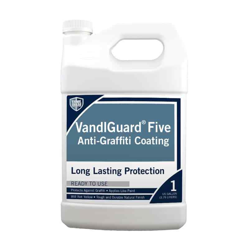 VandlGuardFIVE Premium Non-Sacrificial Anti-Graffiti Coating 5 Yr