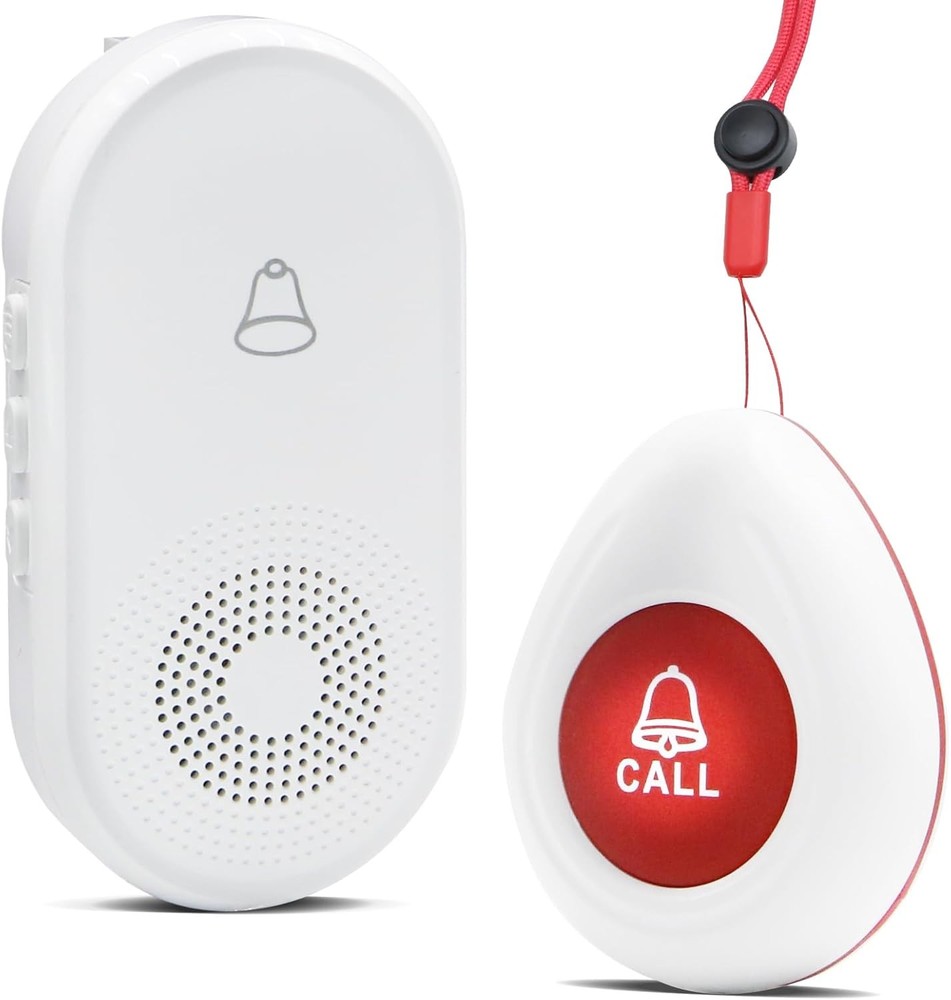 Wireless Caregiver Pager SOS Call Button Elderly
