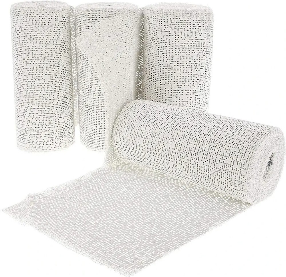 4 Pack Plaster Cloth Rolls for Belly Casting, Crafts (6 in x 15 ft)