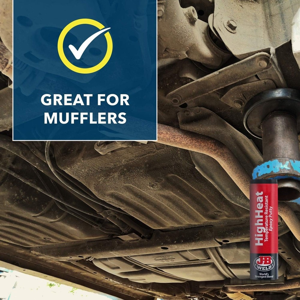 HighHeat 500 Degree Epoxy Putty Stick - 2 oz. , Grey