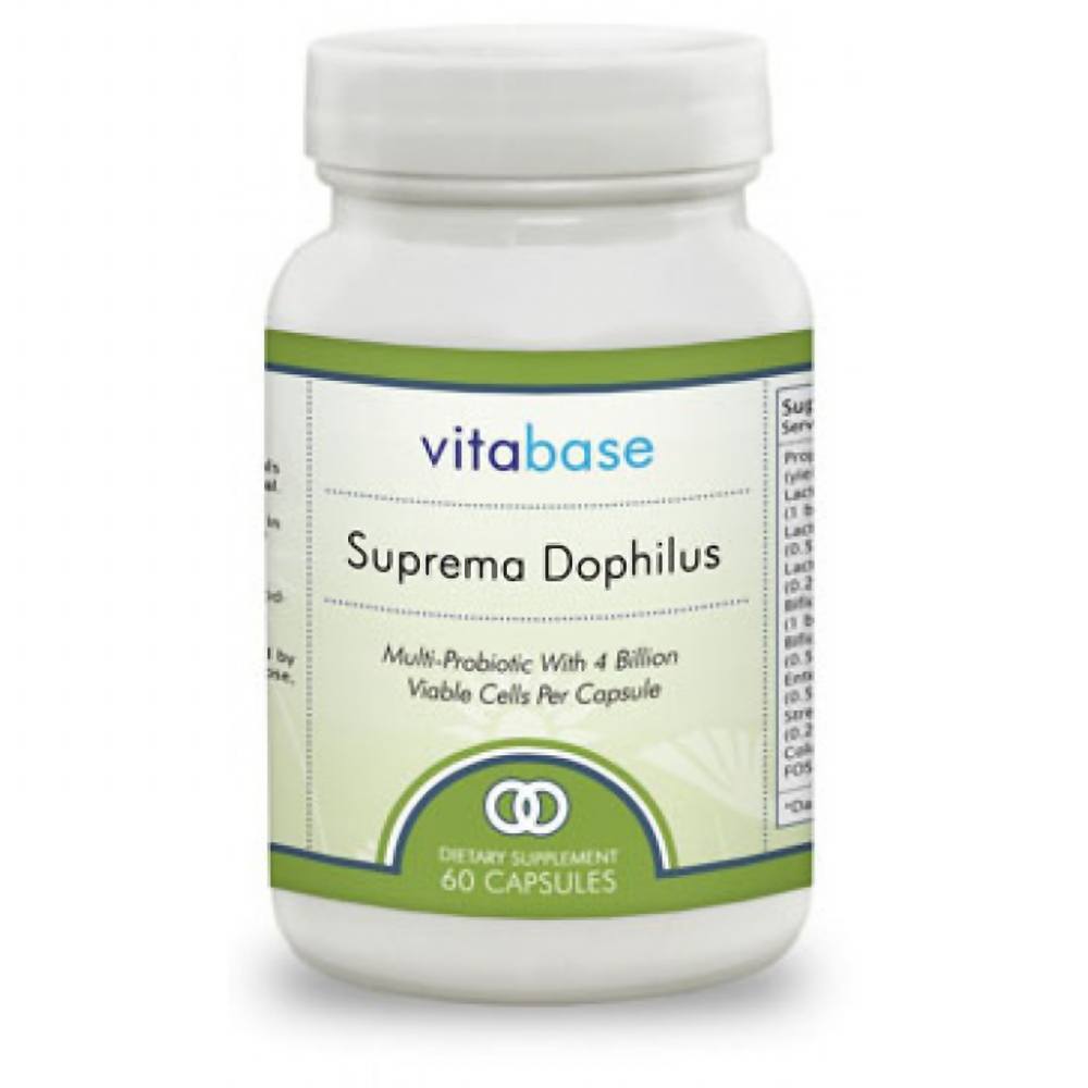 Vitabase Suprema Dophilus Multi Probiotic - 60 Capsules
