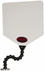 Cedarberg Polycarbonate Shield, 9" x 9", 12" Arm on Magnetic Base
