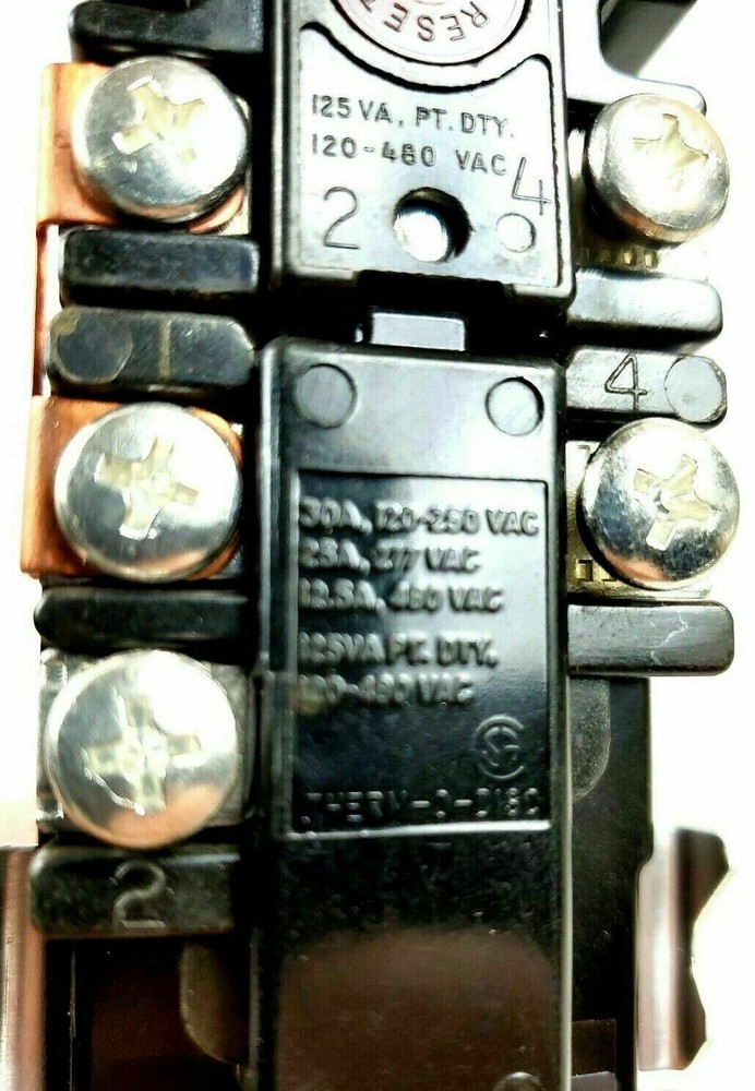 Hi Limit, Upper Thermostat RHEEM Combo THERM-O-DISC 120/480 VAC 48160 NOS