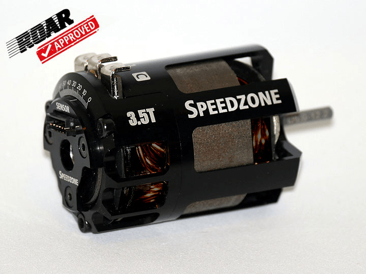 Speedzone 3.5 Turn Competition Modified Brushless Motor 540 ROAR Approved!