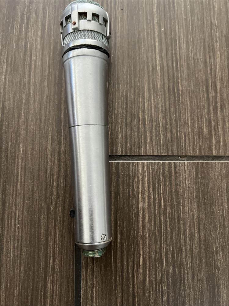 Vintage Turner 566 Silver Microphone Studio Equipment