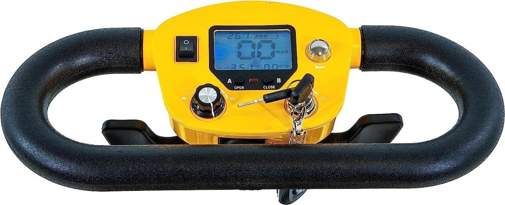 Transformer 2 Automatic Folding Travel Scooter Yellow with Lightweight...