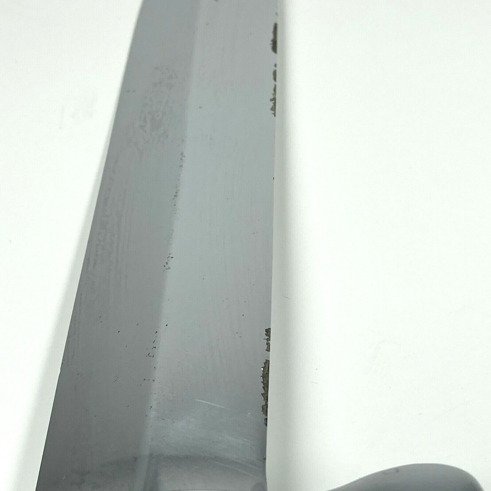 Large Vintage Fighting Knife / Dagger And Leather Sheath