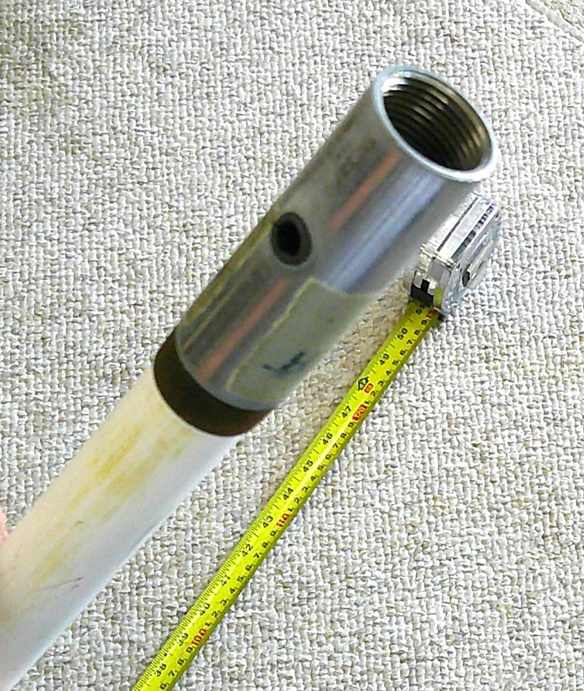 Commander EXS-4 1″ x 4′ Glassmaster Marine Antenna Extension