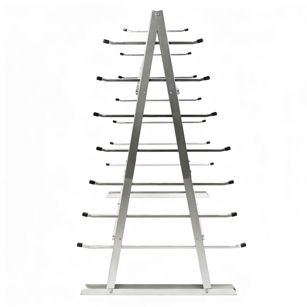 2000LBS 7-Tier Floor Standing Horizontal Storage Rack for Lumber/Pipe Adjustable