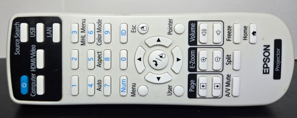 Epson PowerLite 98 3LCD Projector - Tested Working with remote