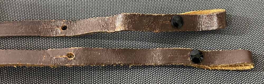 Strap and dust cover for binoculars, USSR