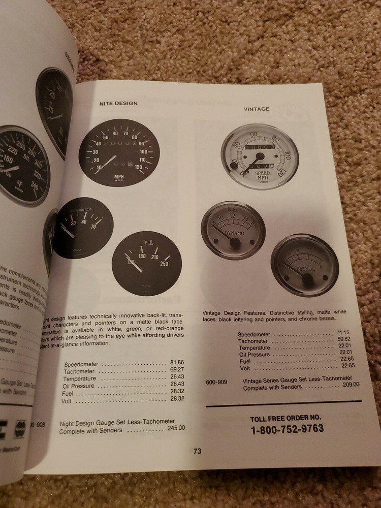 Springfield Street Rod Catalog #29 1989