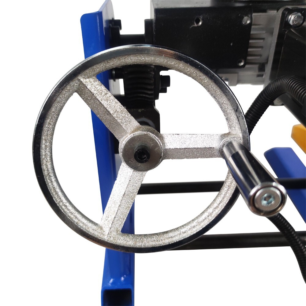110V PLC Controller 50KG Class Welding Positioner Turntable with 200MM Chuck