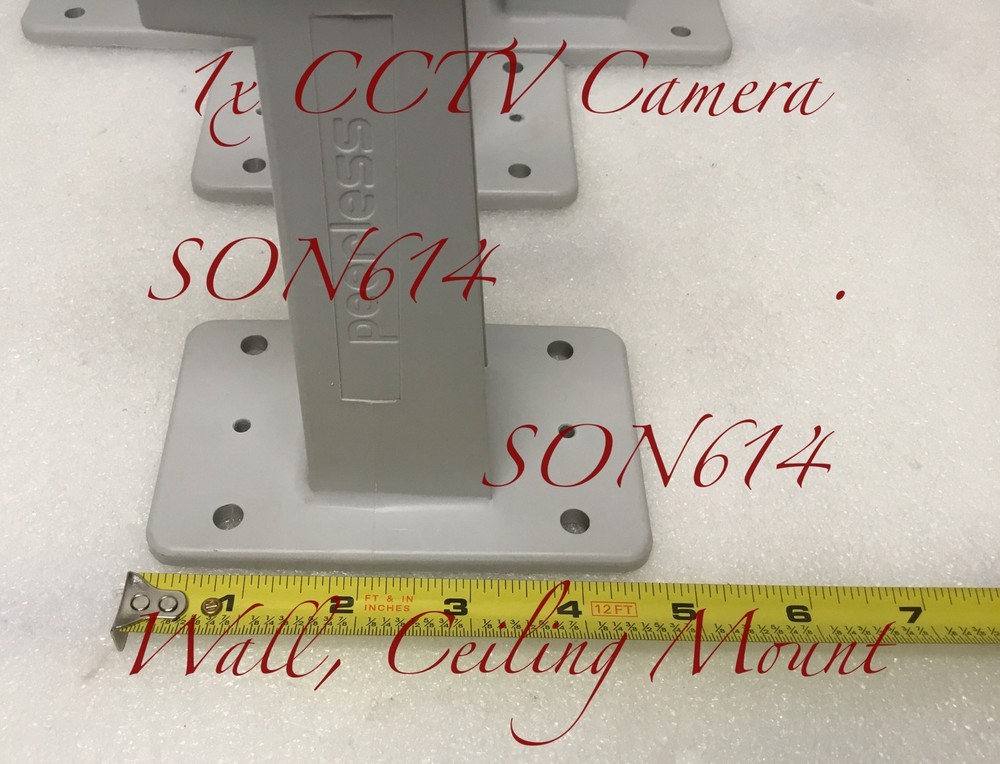 CCTV Wall & Ceiling Mounting Arm Bracket 7" Extension For Security Camera