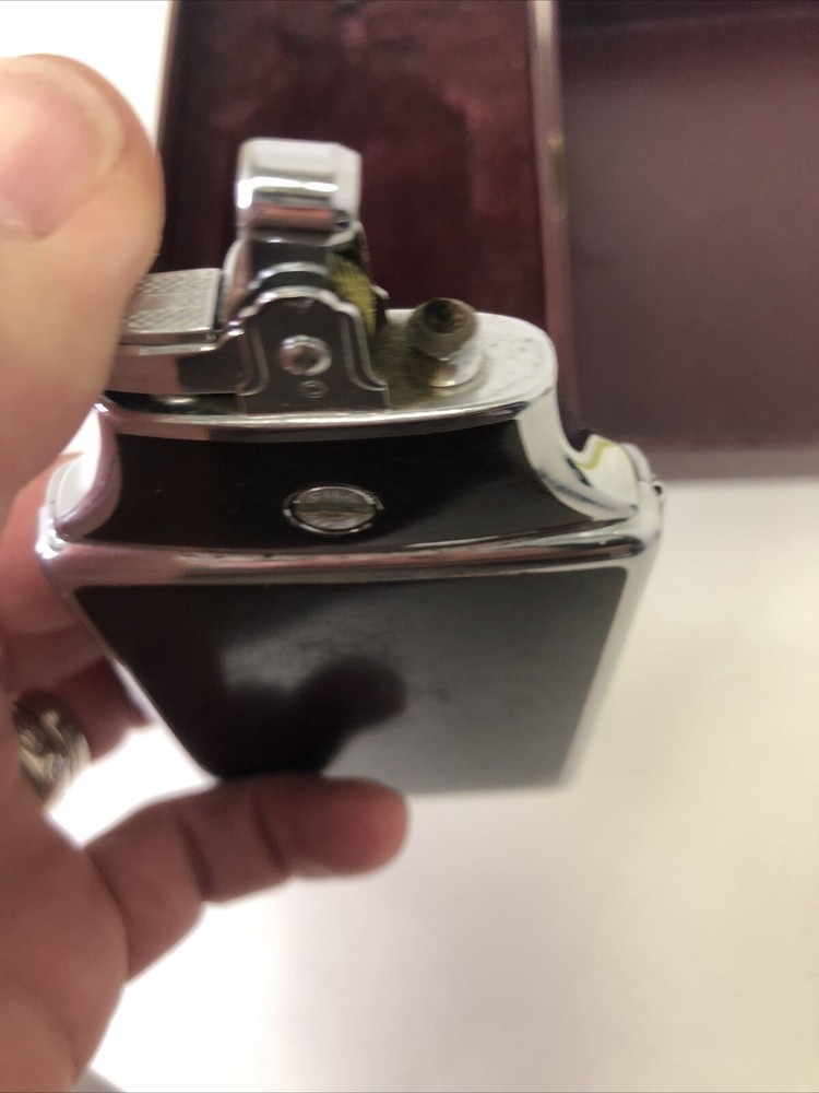 RONSON Mastercase Vintage Lighter And Cigarette Holder In Org Pkg