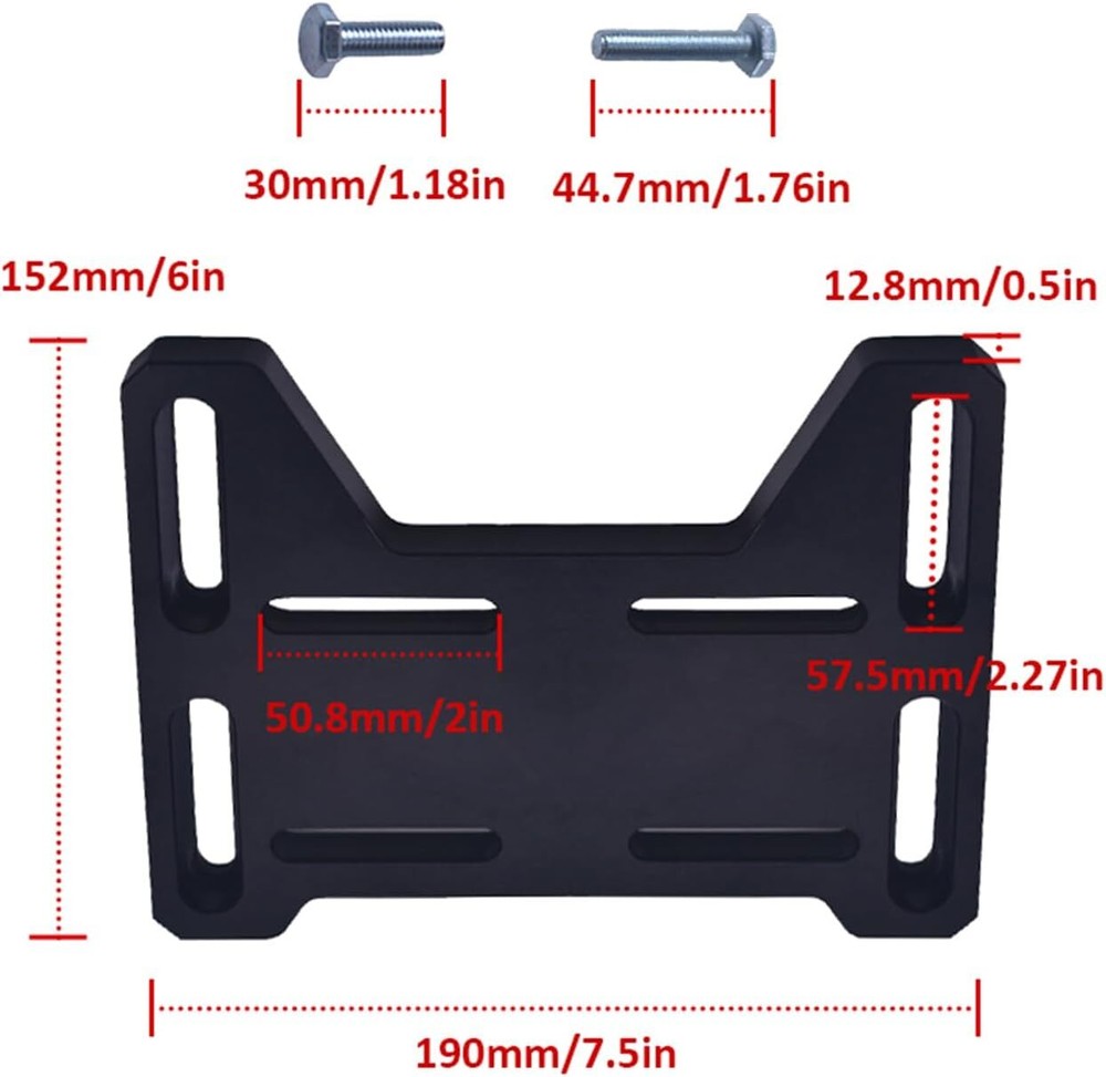 Universal Engine Mount fit Mini Bike Go Kart Predator 212cc Small 4Stroke Engine
