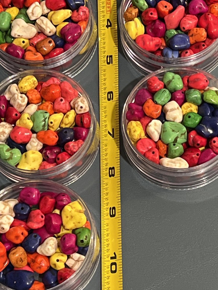 Colorful Bead Assortment in Stackable Containers (SR319)