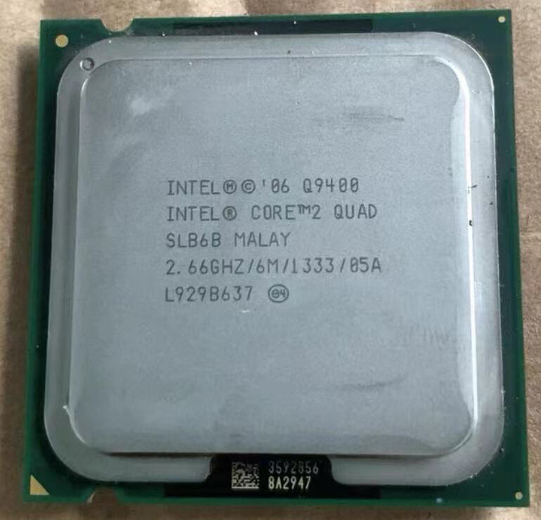 Intel Core 2 Quad Q9400 2.66Ghz/ 6M /1333GHz socket desktop CPU processor