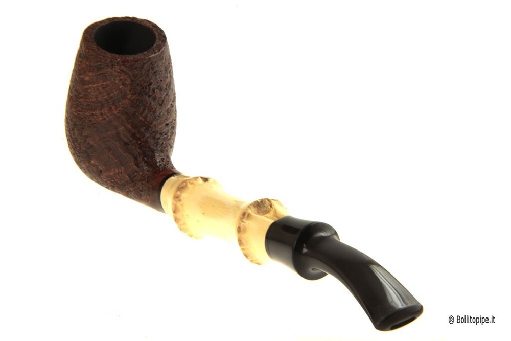 C-Pipe Sandblast - Bent Billiard Bamboo