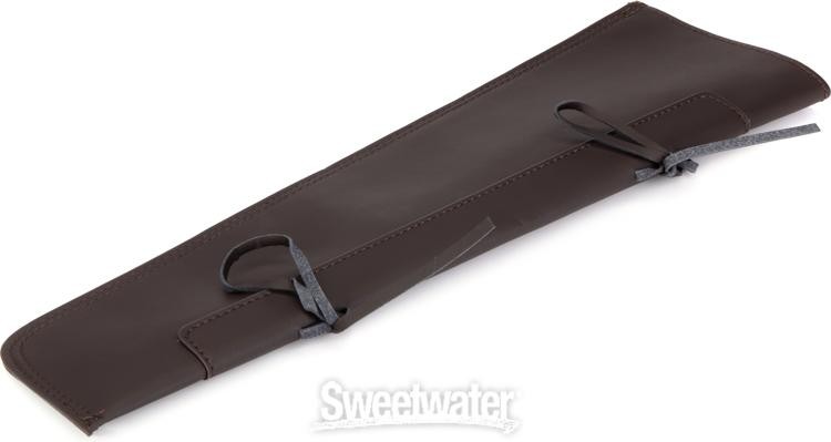 GEWA Leather Bass Bow Quiver - Brown