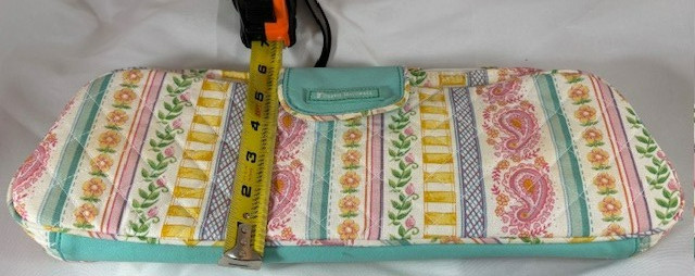 Debbie Macomber Floral Stripe Large Needle Case