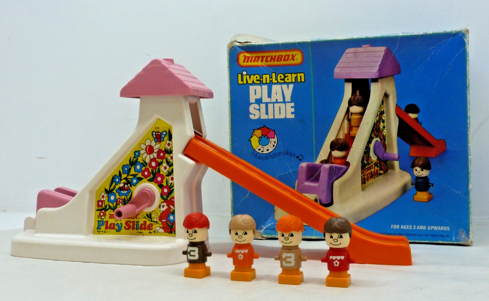 Retro Matchbox Live-N-Learn Play Slide 1997