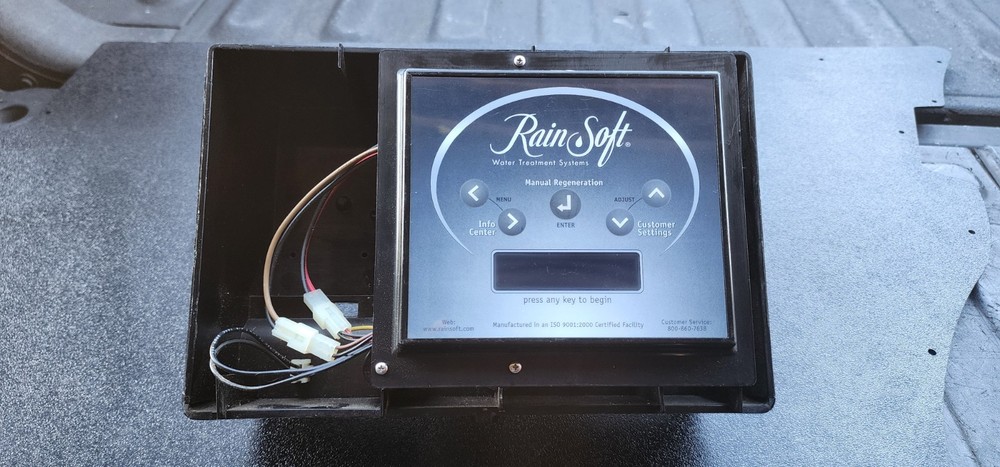 RainSoft EC4 Water Softener Control Panel -Display Console & Valve Assembly
