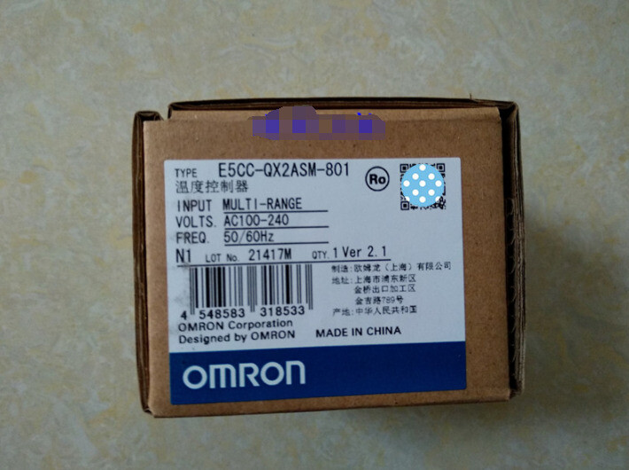 Original Digital Omron Temperature Controller E5CC-QX2ASM-801 In Box -New #OM