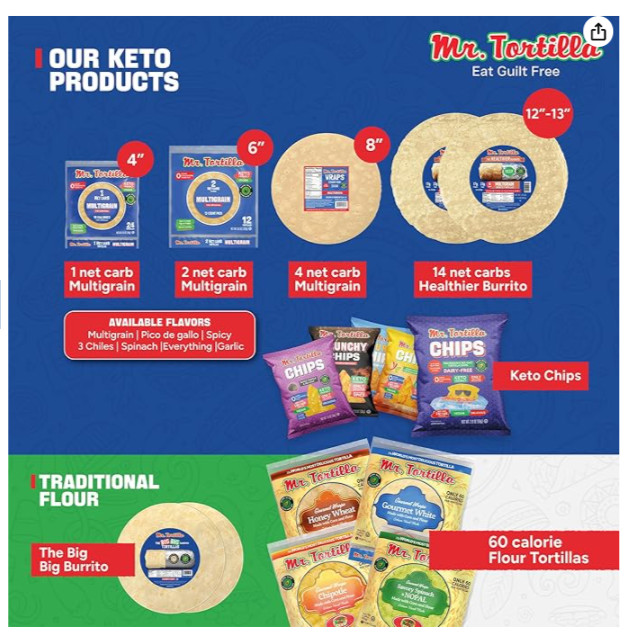 Mr. Taco Burritos (12 Pack) 10 Units