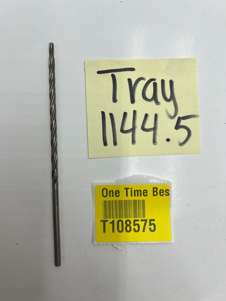 Semco Drill Bit 6" Length Double Margin .1610 X .1280 Diameter, Steel