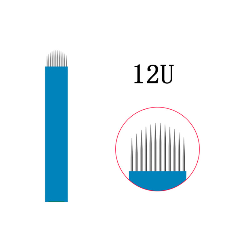 Microblading 0.20mm Blue Blades Needles Tattoo needles Permanent Makeup Needle