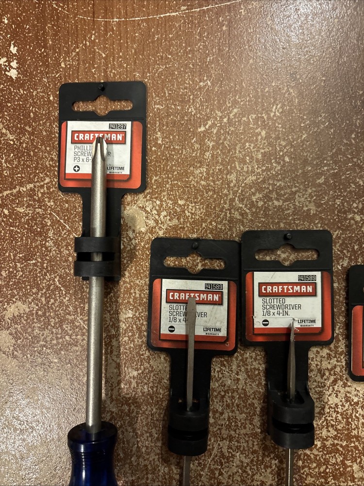 Craftsman NOS Screwdriver Lot USA