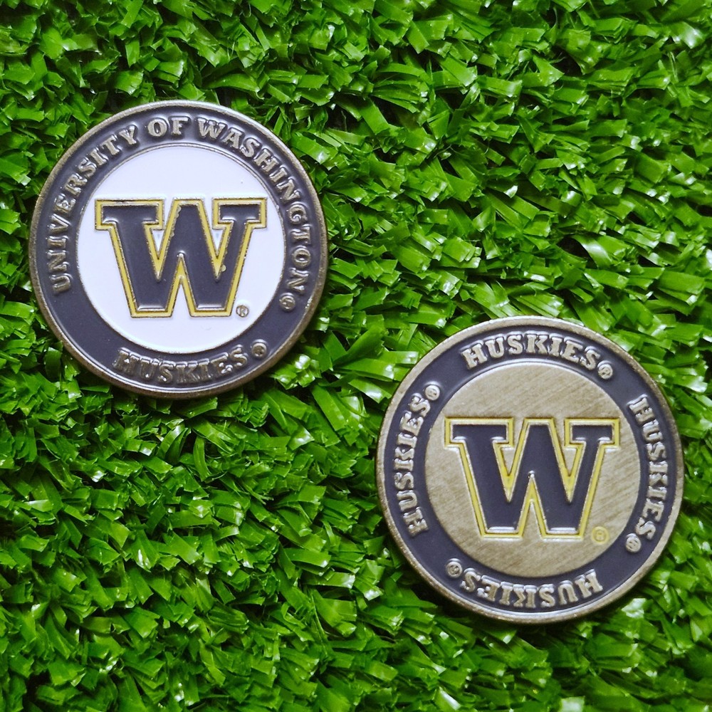 Washington Huskies Golf Ball Marker New