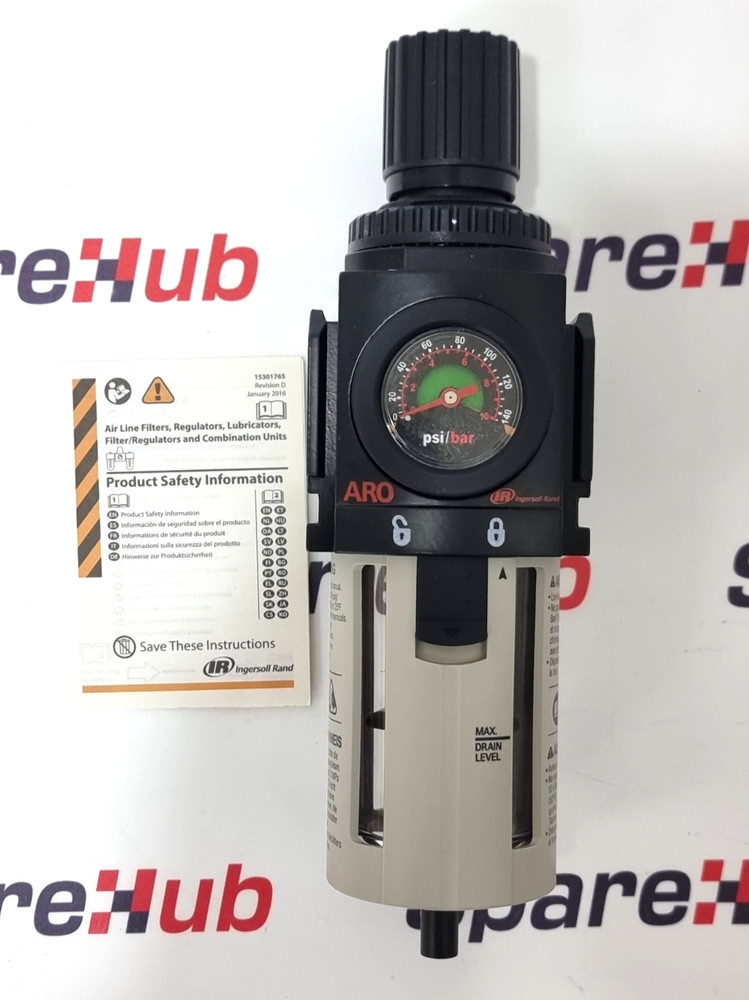 INGERSOLL RAND ARO P393E4-600 Filter Regulator