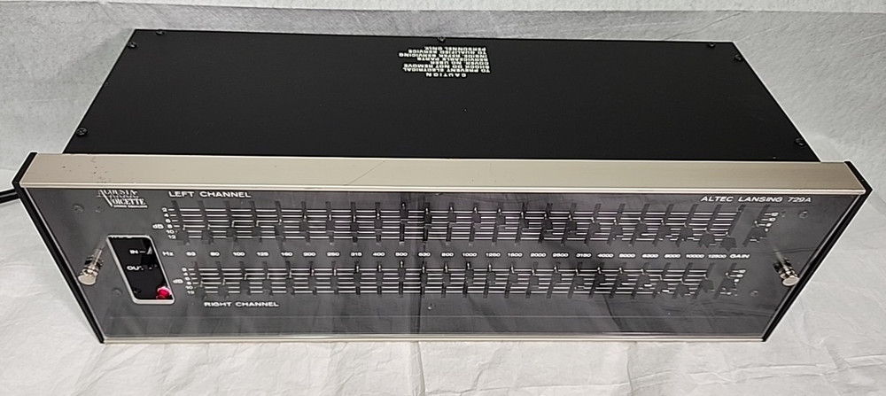 Altec Acousta-Voicette 729A Stereo Equalizer