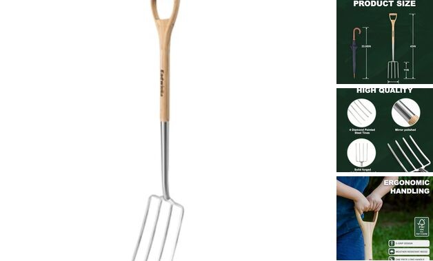 Pitchforks for Gardening Compost Digging Spading Cultivating Pitch Fork