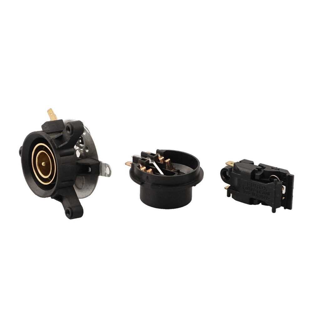 Electric Kettle Connection Socket and Thermostat Switch Three Piece Set